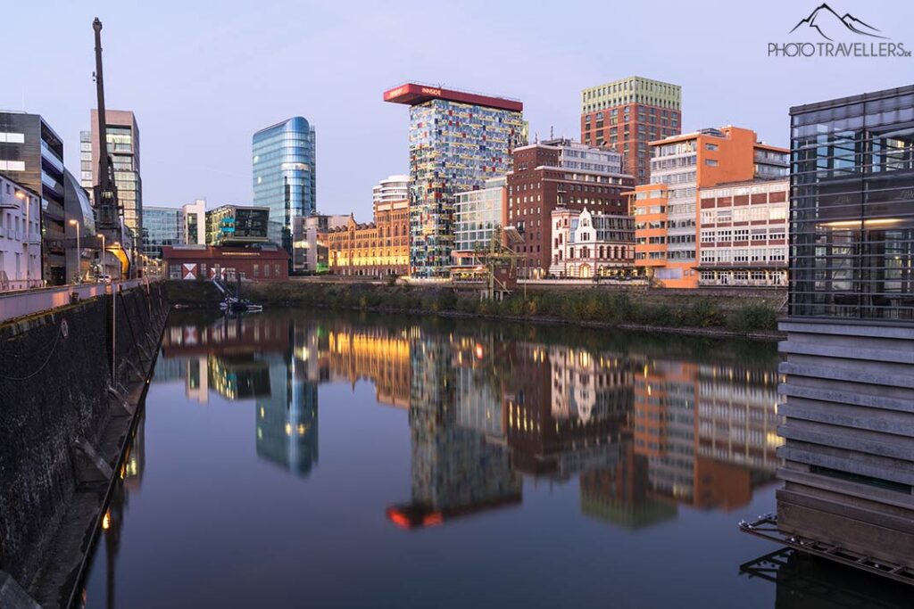 Der Medienhafen in Düsseldorf