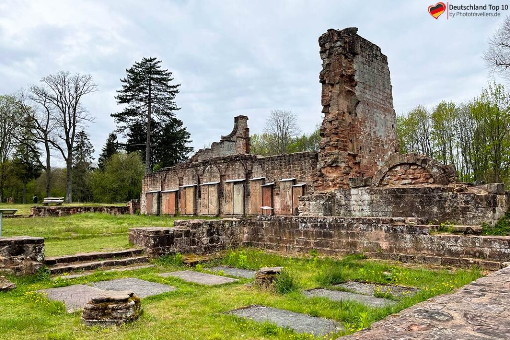 Die Klosterruine Wörschweiler im Saarland